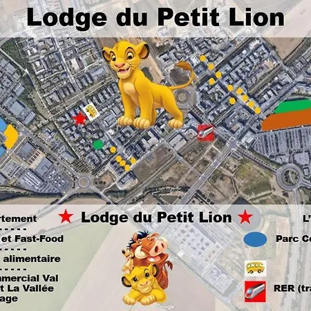 Du Petit Lion Proche Disneyland Paris